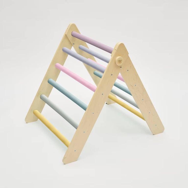 Montessori BusyKids Pikler Climbing Triangle Pastel