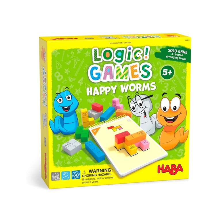 HABA Logic! GAMES: Happy Worms