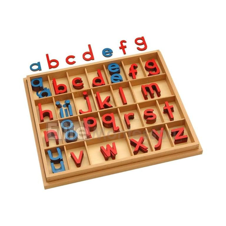 Montessori Elite Montessori Wooden Movable Alphabet With Box