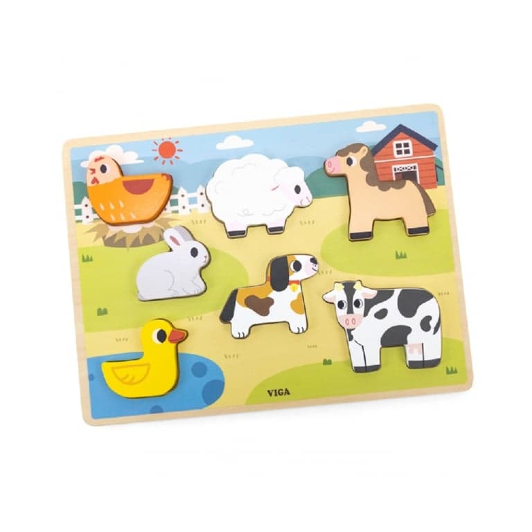Viga Shape Puzzle Farm