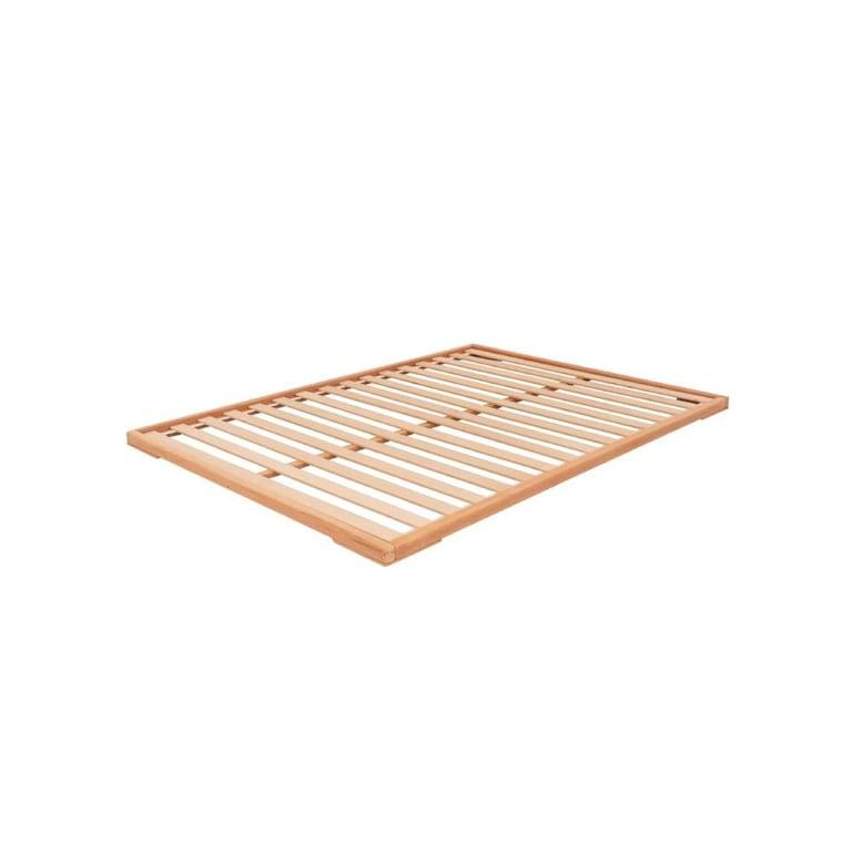 Montessori BusyWood Floor Bed Zen With Slats Queen Size Natural