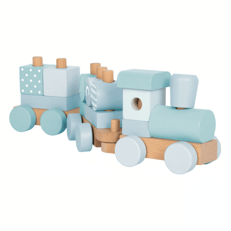 Small Foot Wooden Train Blue