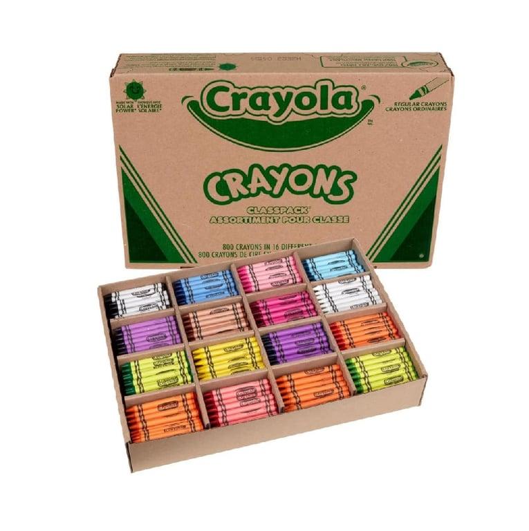 Montessori Crayola Crayon Classpack 16 Assorted Colors