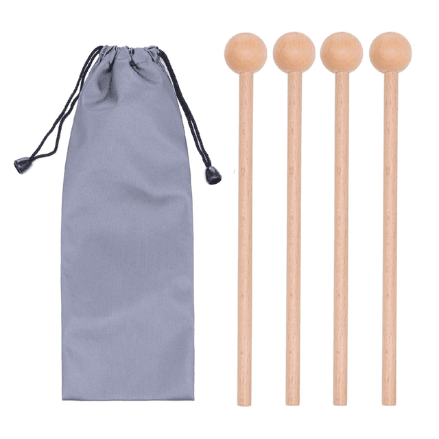 Mihey 2 Pairs Wood Mallets