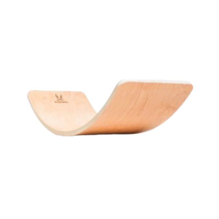 Bunny Hopkins Wobble Balance Board Raw Timber Classic