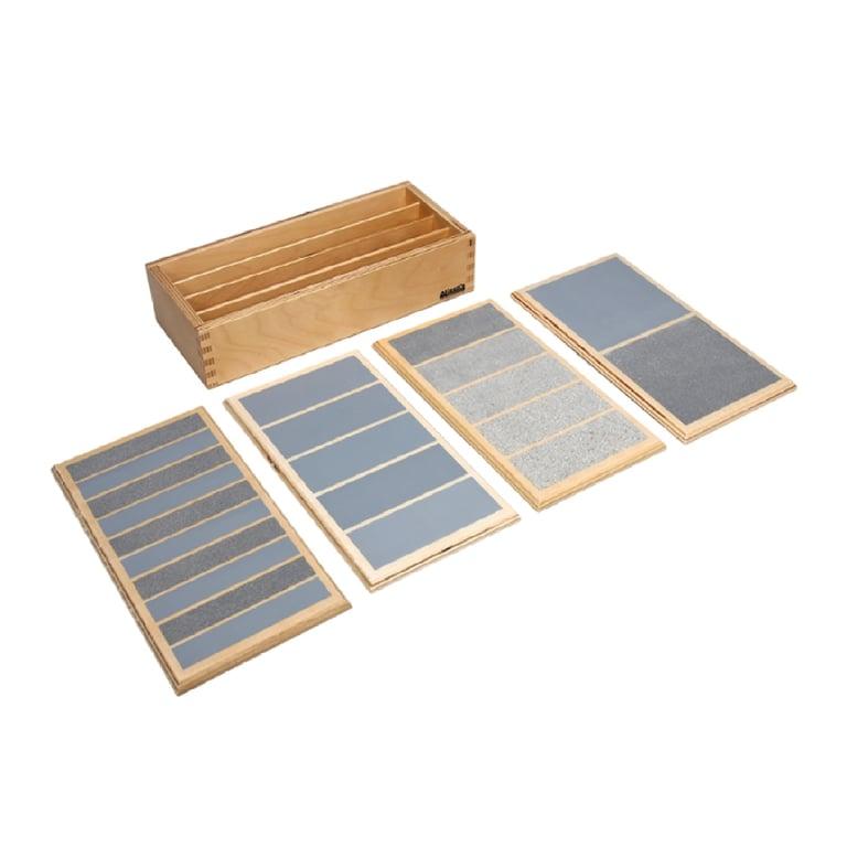 Montessori Alison's Montessori Rough and Smooth Boards Premium Quality