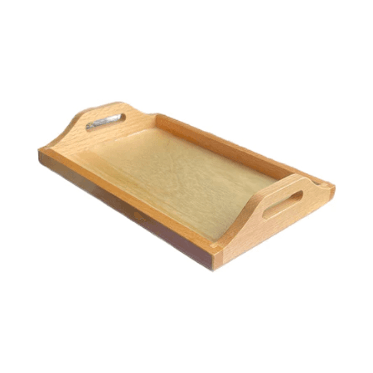Montessori Montessori N’ Such Cut Out Handle Wood Tray