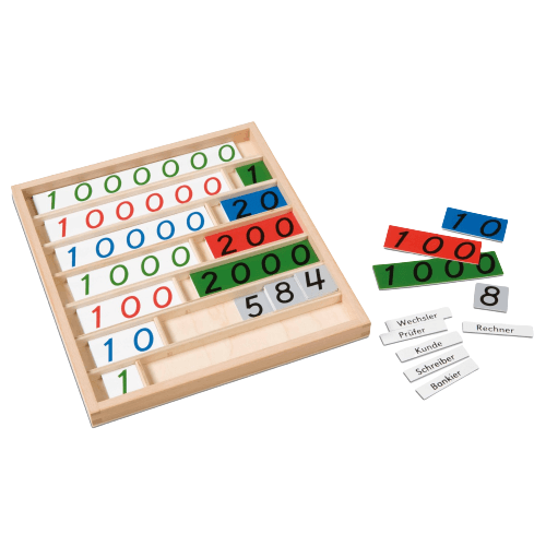 Montessori Nienhuis Bank Game