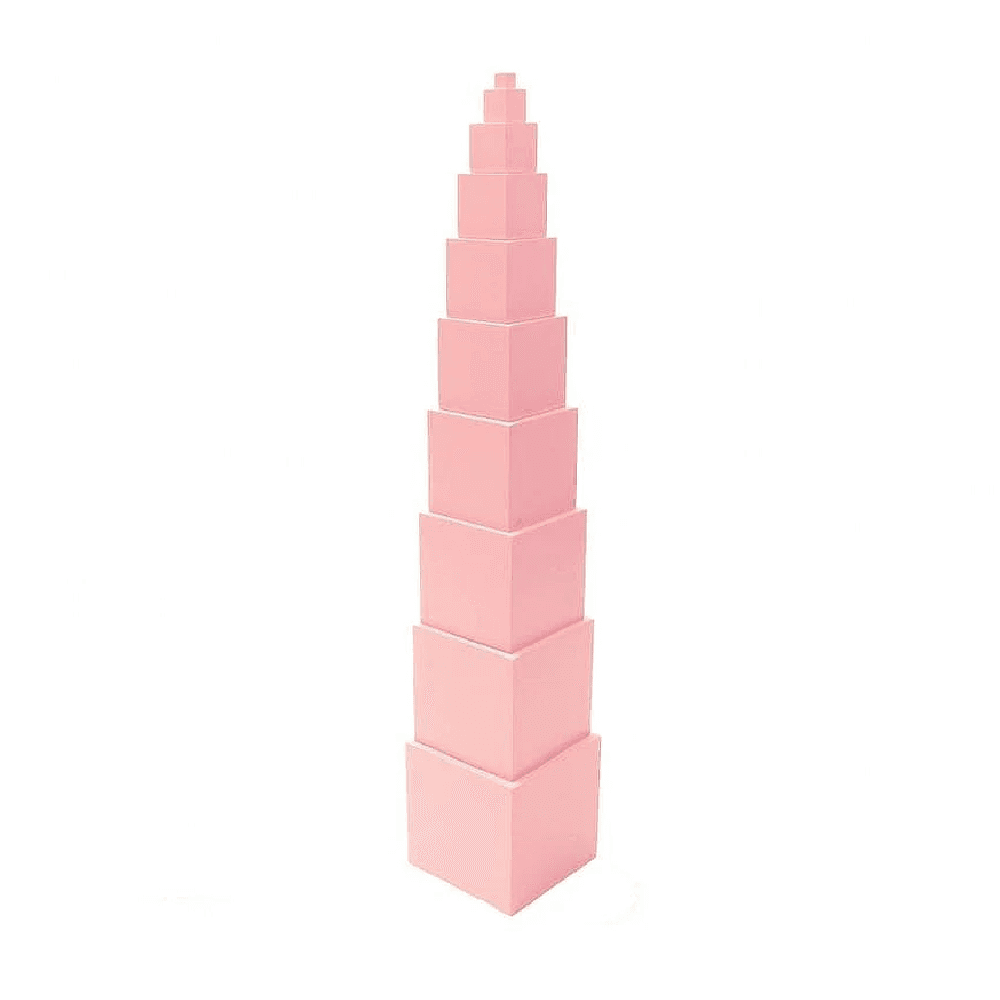 Montessori Pink Montessori Pink Towers Premium