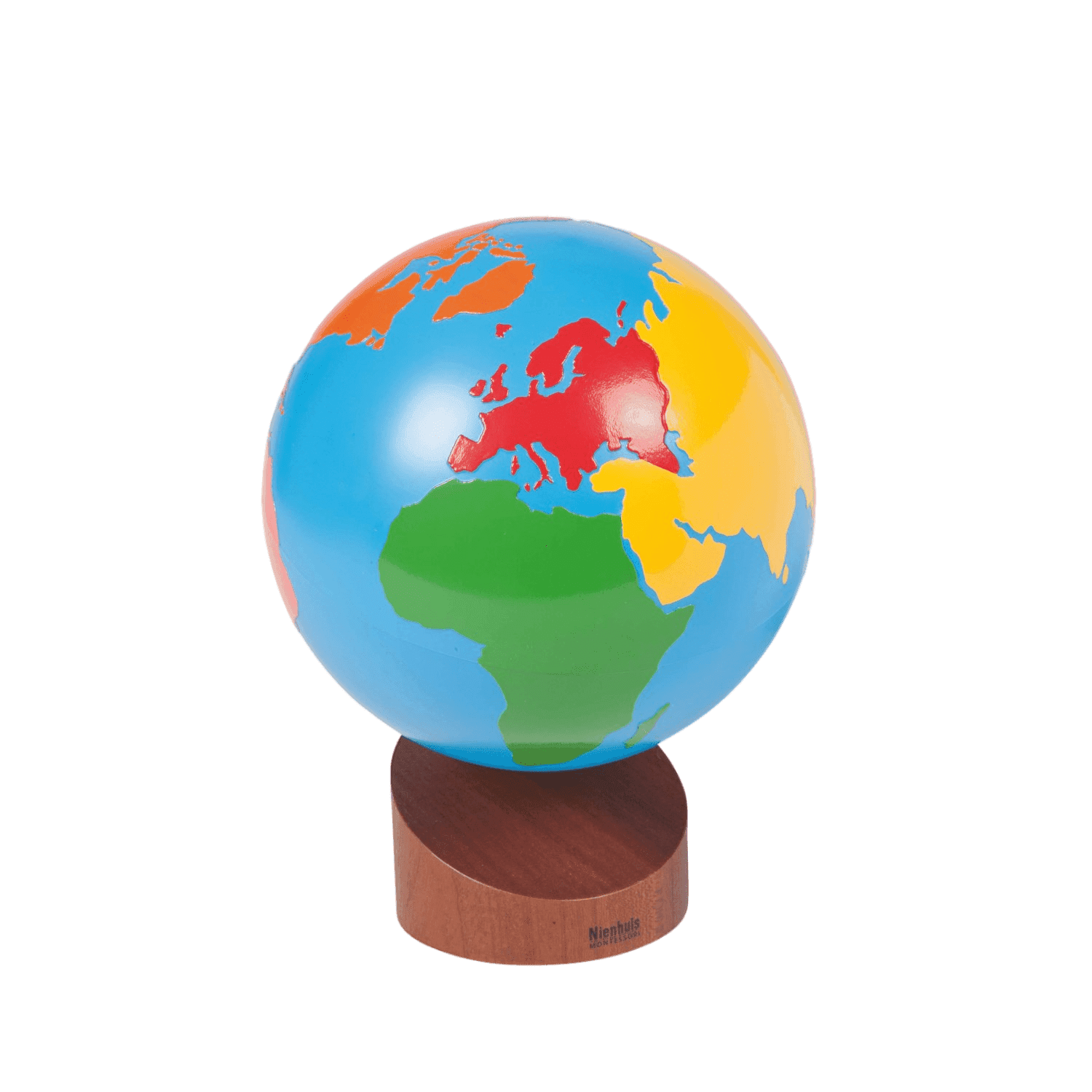 Montessori Nienhuis Montessori Globe of the Continents Colored
