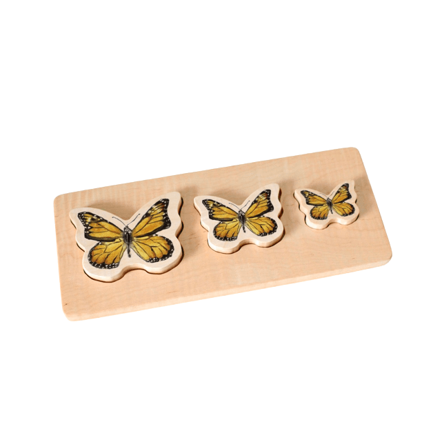 Montessori Heir+Loom Kids Toddler Butterfly Puzzle