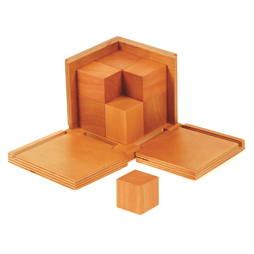 Montessori Natural binomial cube