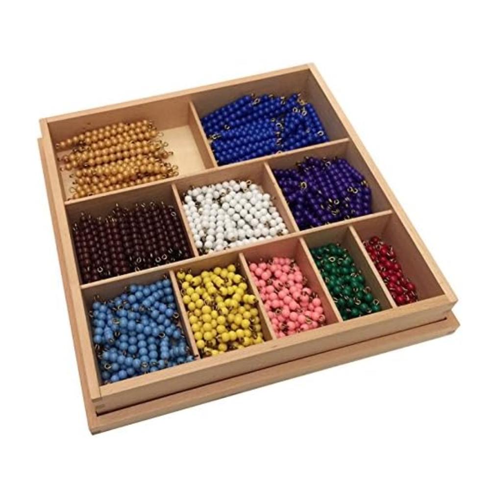Montessori Elite Montessori Decanomial Bead Bar Box