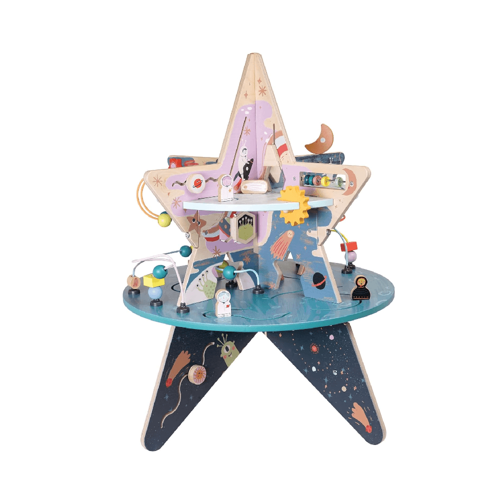 Montessori Manhattan Toy Activity Center Double-Decker Celestial Star Explorer