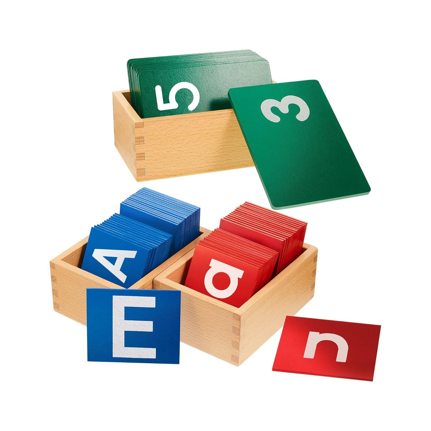Montessori Henoyso Sandpaper Letters & Numbers