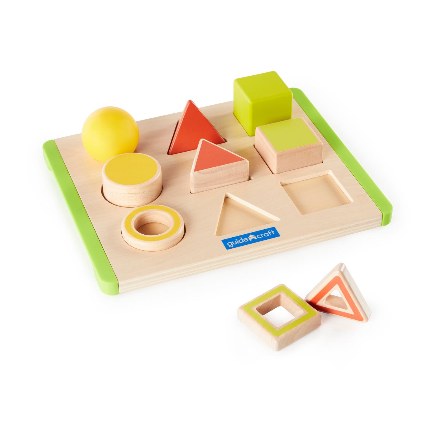 Montessori Guidecraft Spatial Concepts Sorter