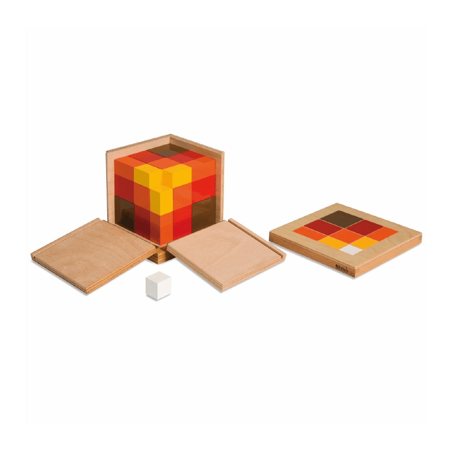Montessori Nienhuis Arithmetic Trinomial Cubes
