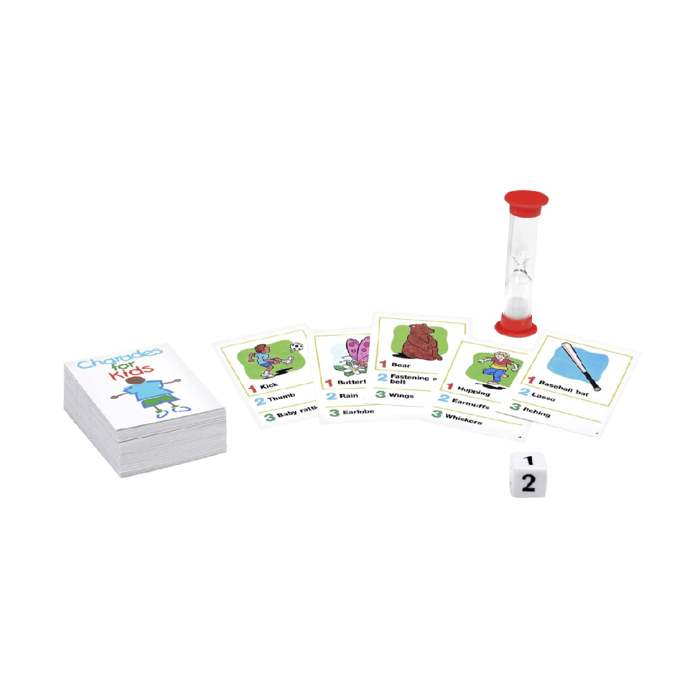 Montessori Pressman Card Game Charades for Kids