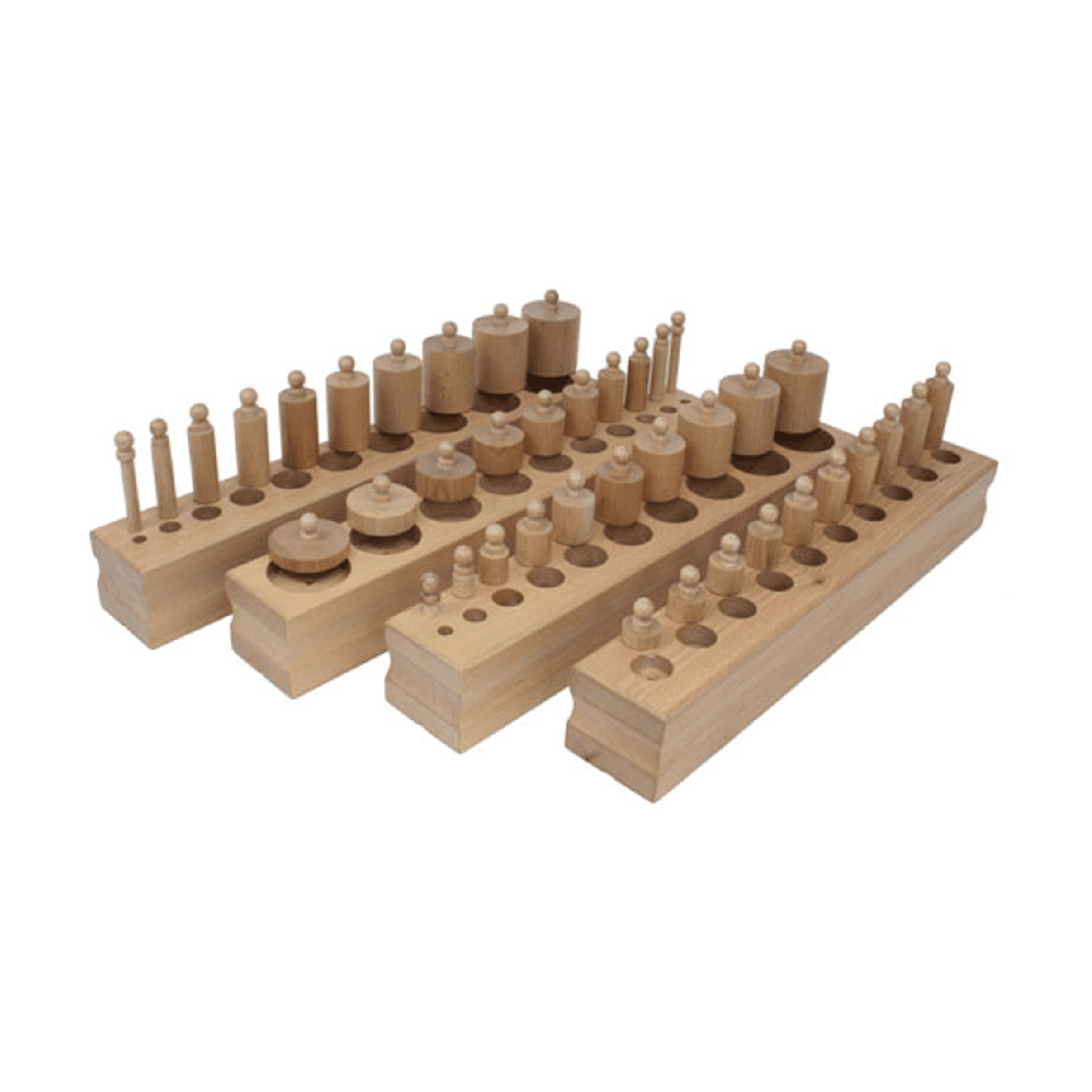 Montessori Thinkamajigs Cylinder Blocks