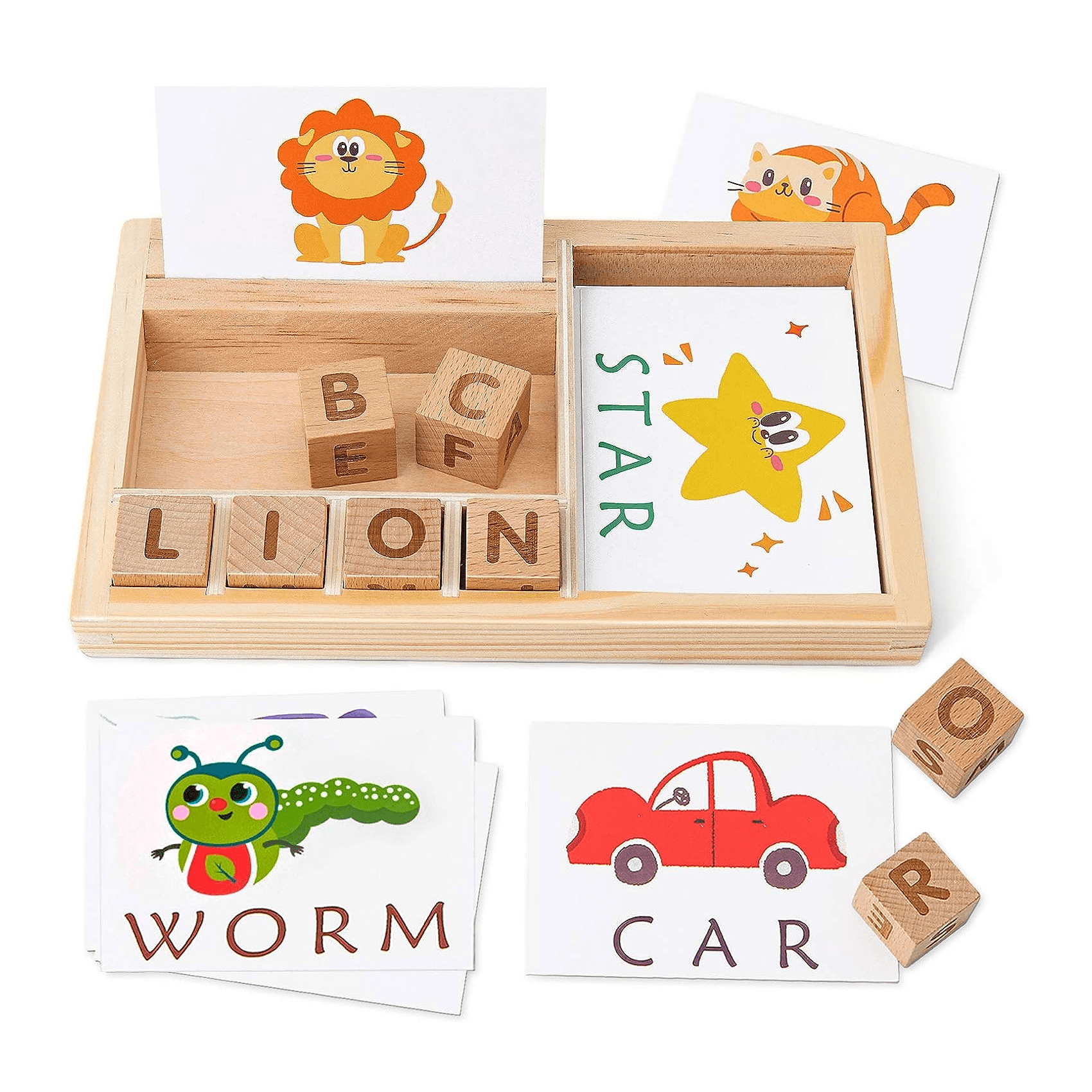 Montessori Coogam Spelling Games