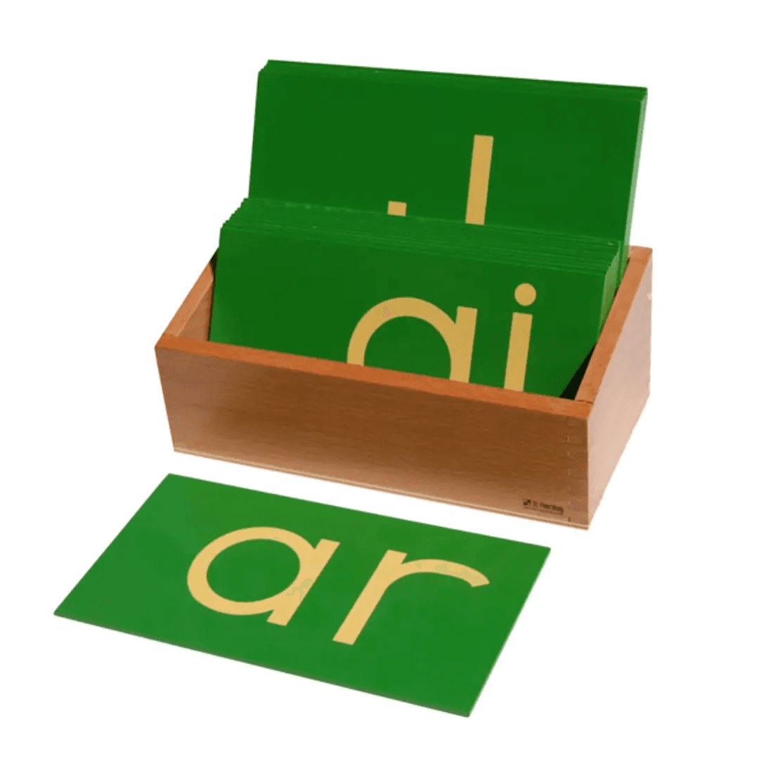 Montessori E&#038;O Montessori Lowercase Double Sandpaper Letters Print With Box