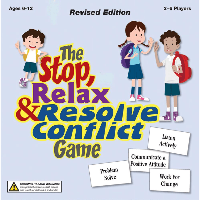 Montessori Childswork Childsplay Stop Relax & Resolve Conflict Game