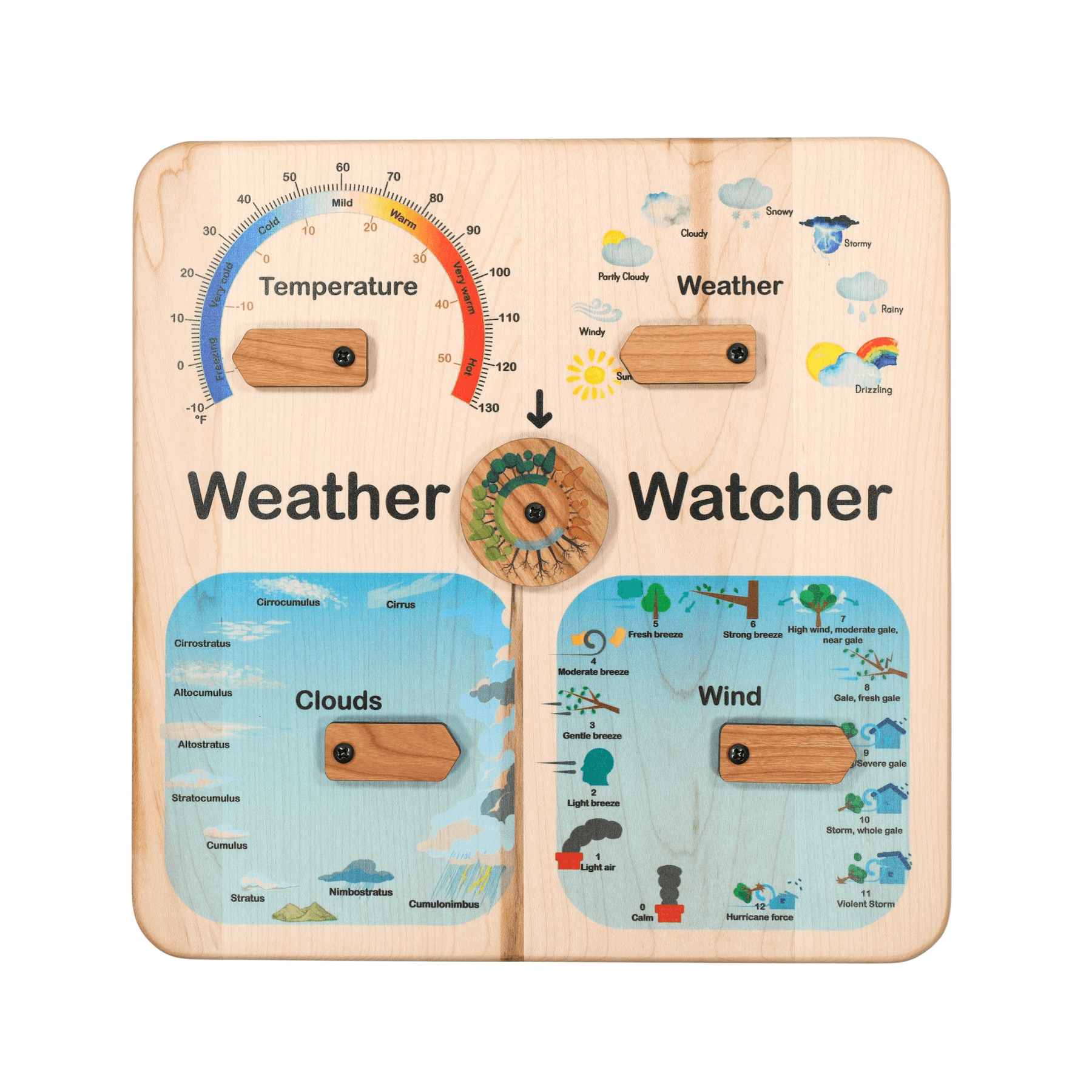 Montessori Mirus Toys Weather Station