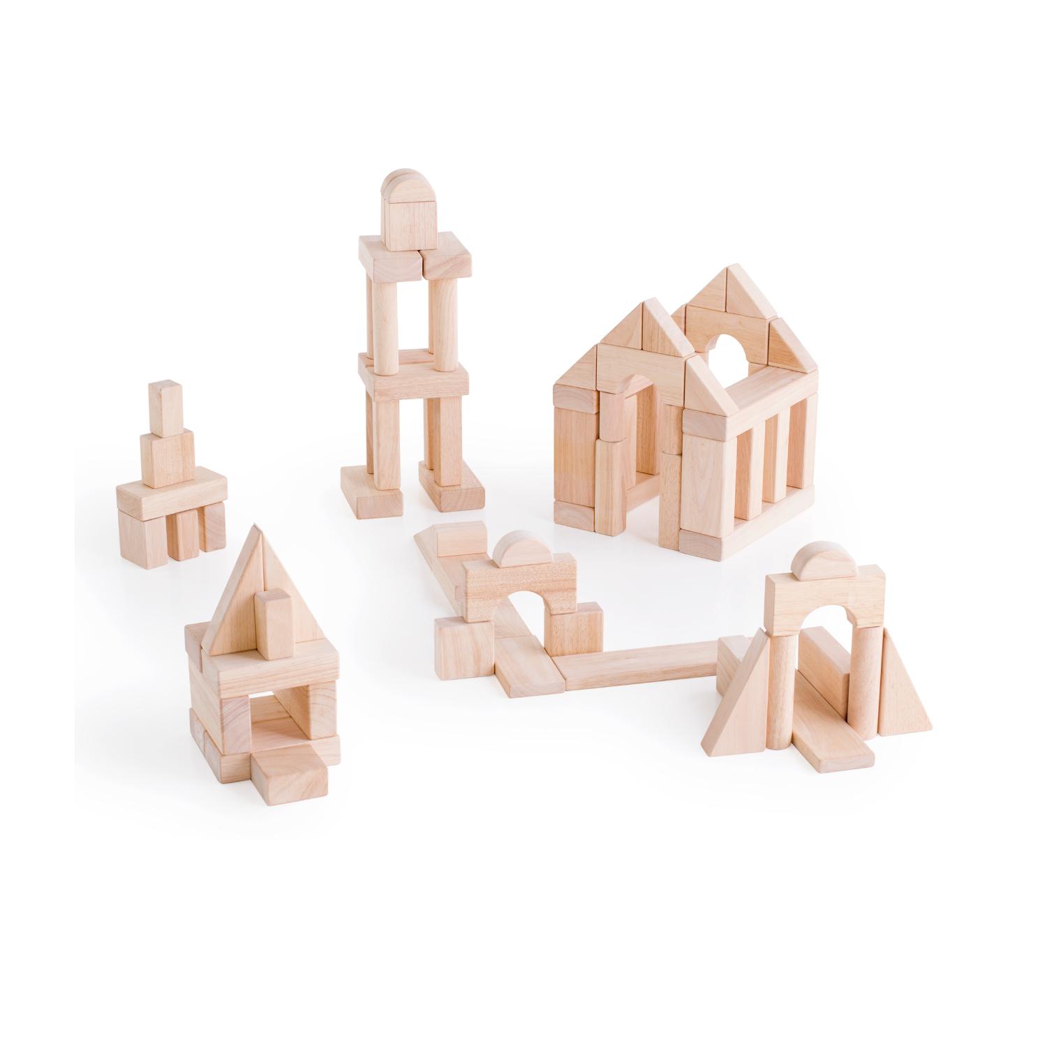 Montessori Guidecraft Unit Blocks Set C 84-Piece Set
