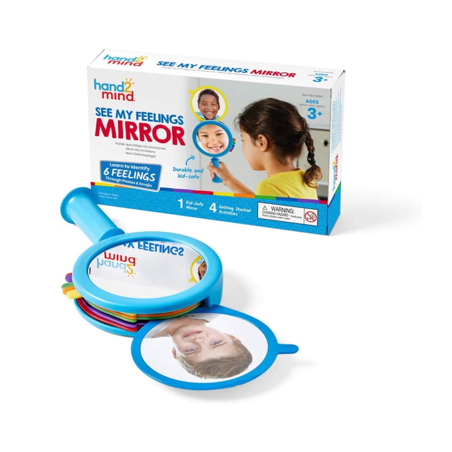 Montessori Hand2Mind See My Feelings Mirror Set of 1