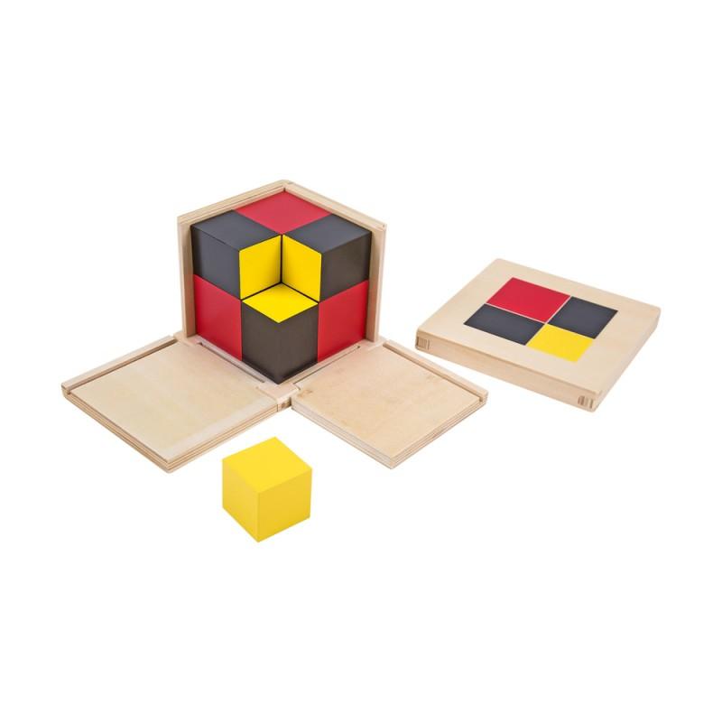 Montessori Leader Joy Algebraic Binomial Cube