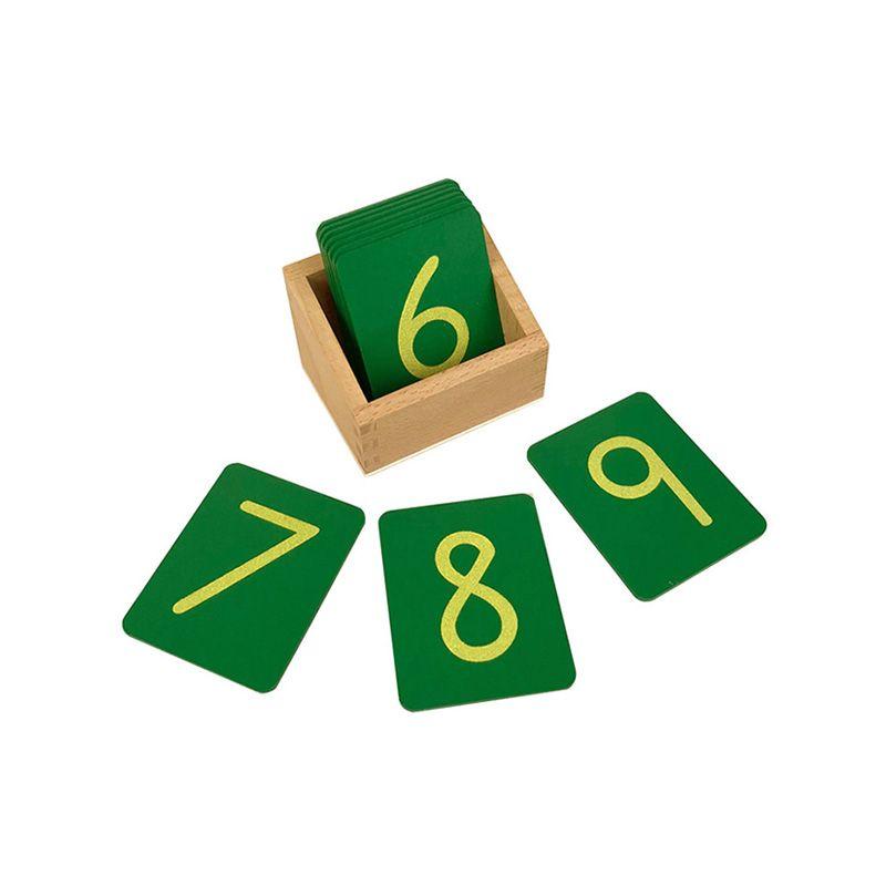 Montessori Kid Advance Montessori Sandpaper Numbers With Box