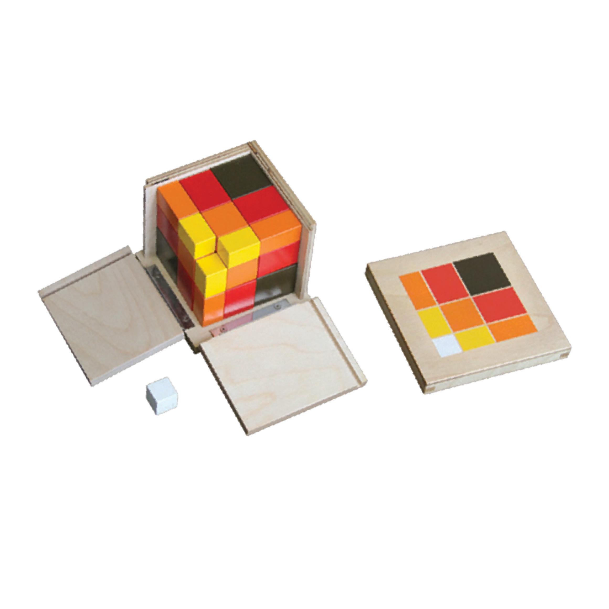 Montessori Bruins Montessori Arithmetic Trinomial Cube