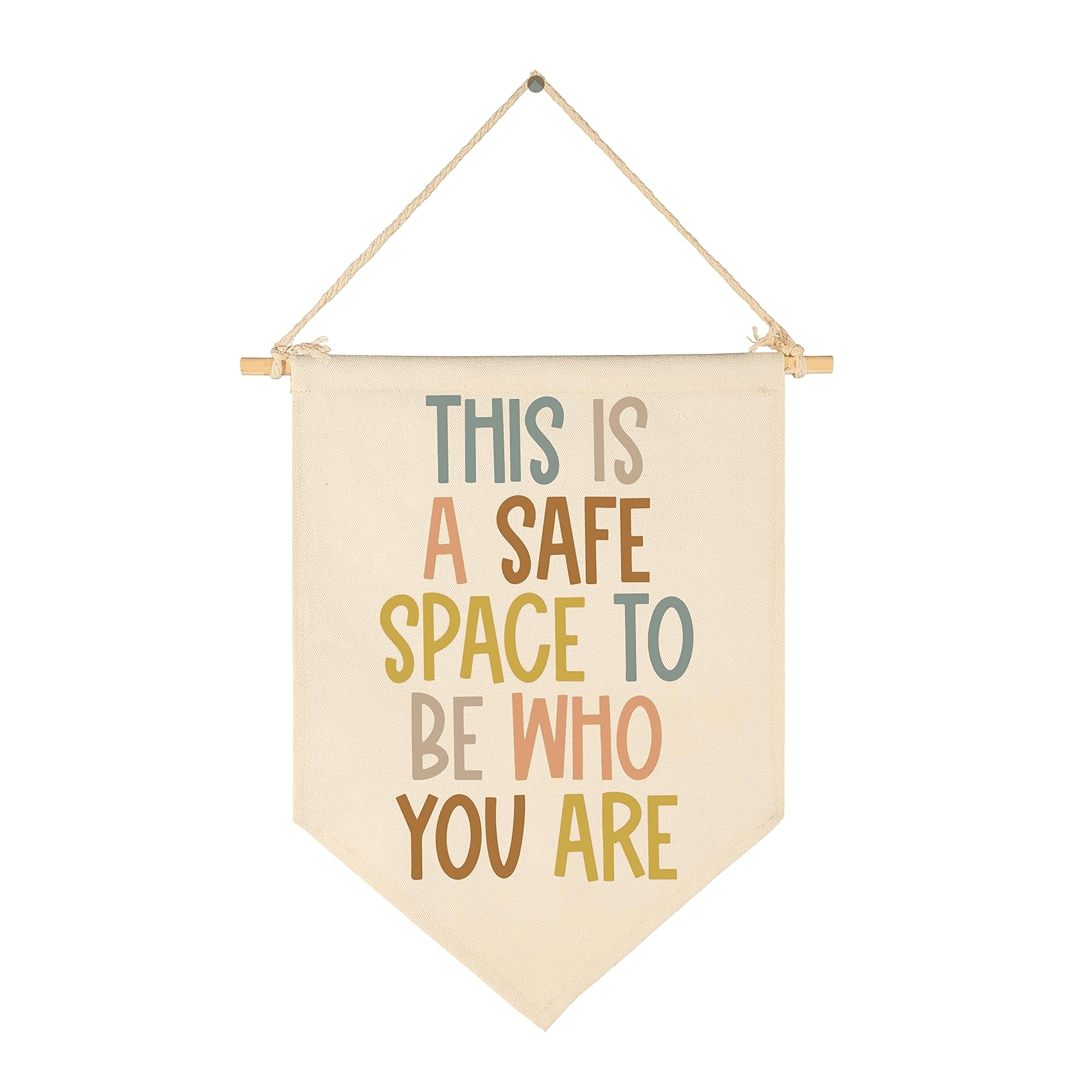 Montessori FYSIA Wall Art This is a Safe Place to Be Who You Are