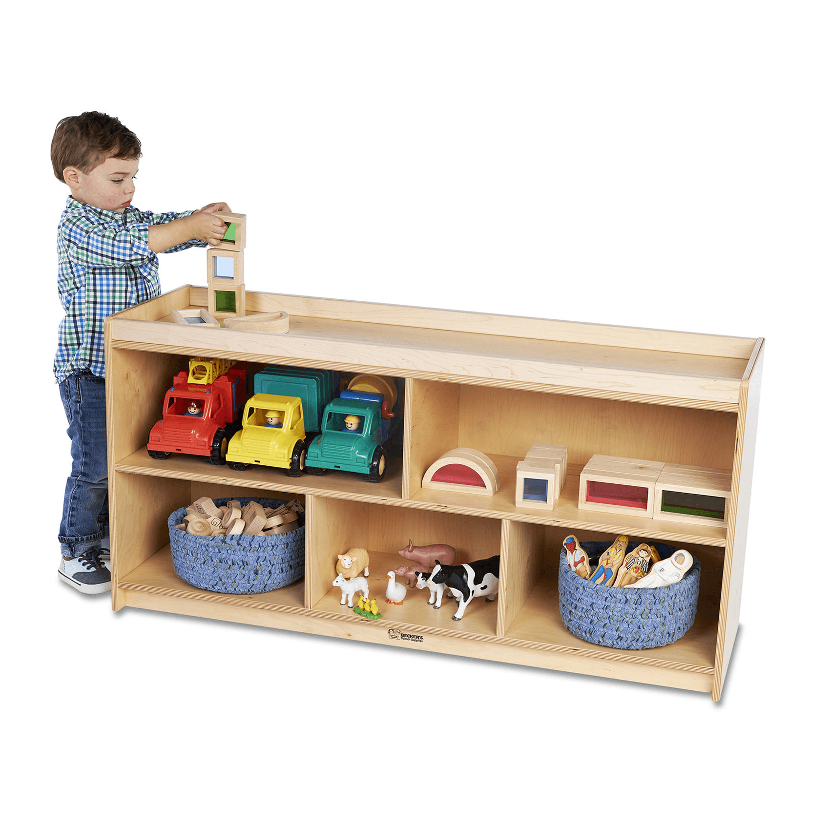 Montessori Becker's Infant & Toddler Storage Shelf