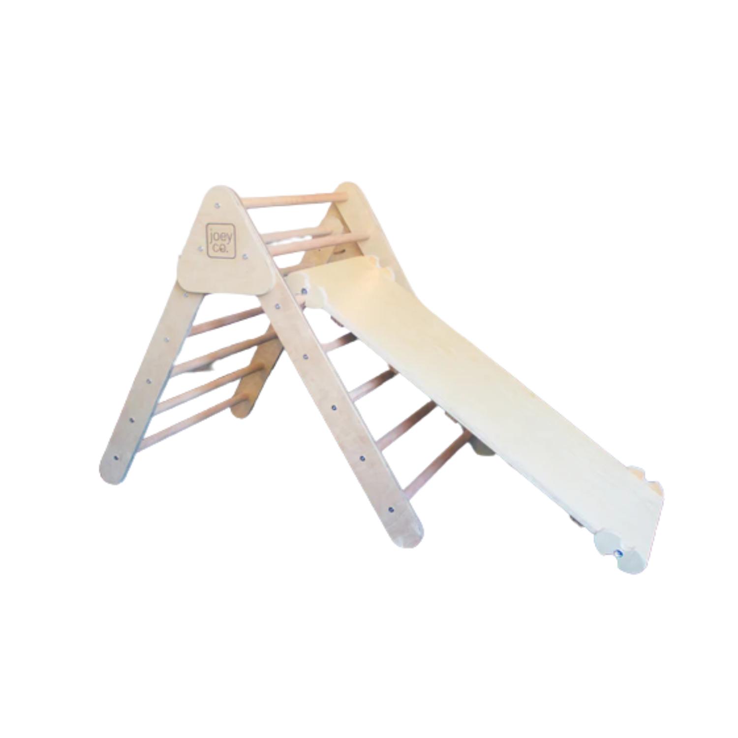 Montessori Joey Co Climber Triangle With Double-Sided Slide