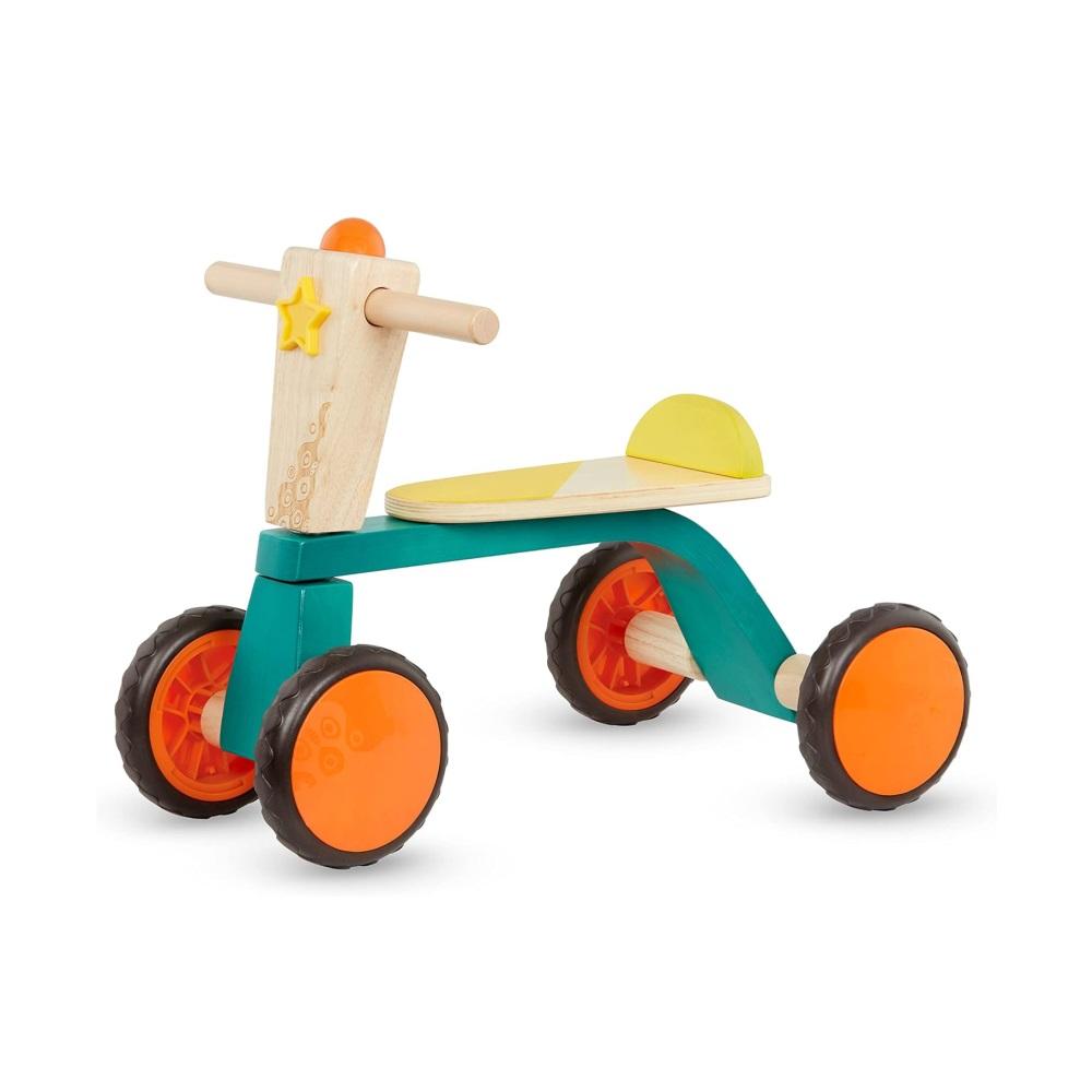 Montessori B. Toys Smooth Rider 4 Wheels Balance Bike