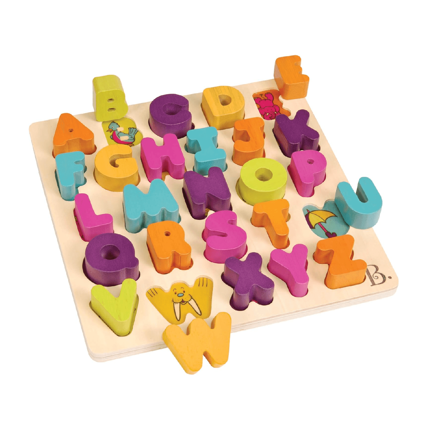 Montessori B. toys Alphabet Puzzle Alpha B. Tical