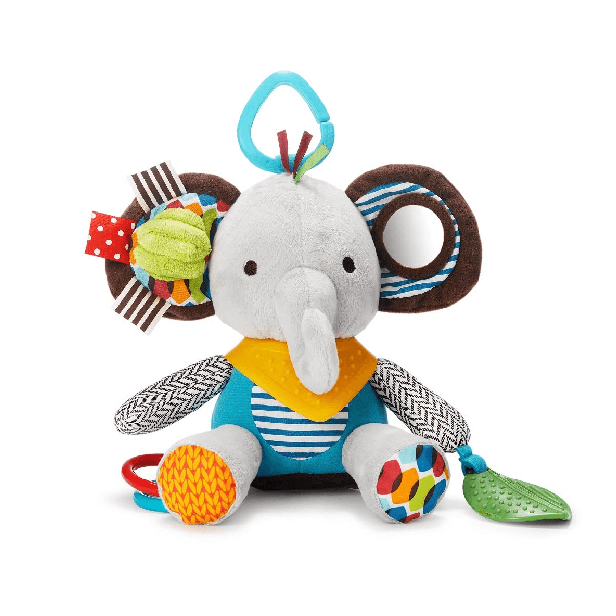 Montessori Skip Hop Peek-a-boo Mirror Bandana Buddies Elephant
