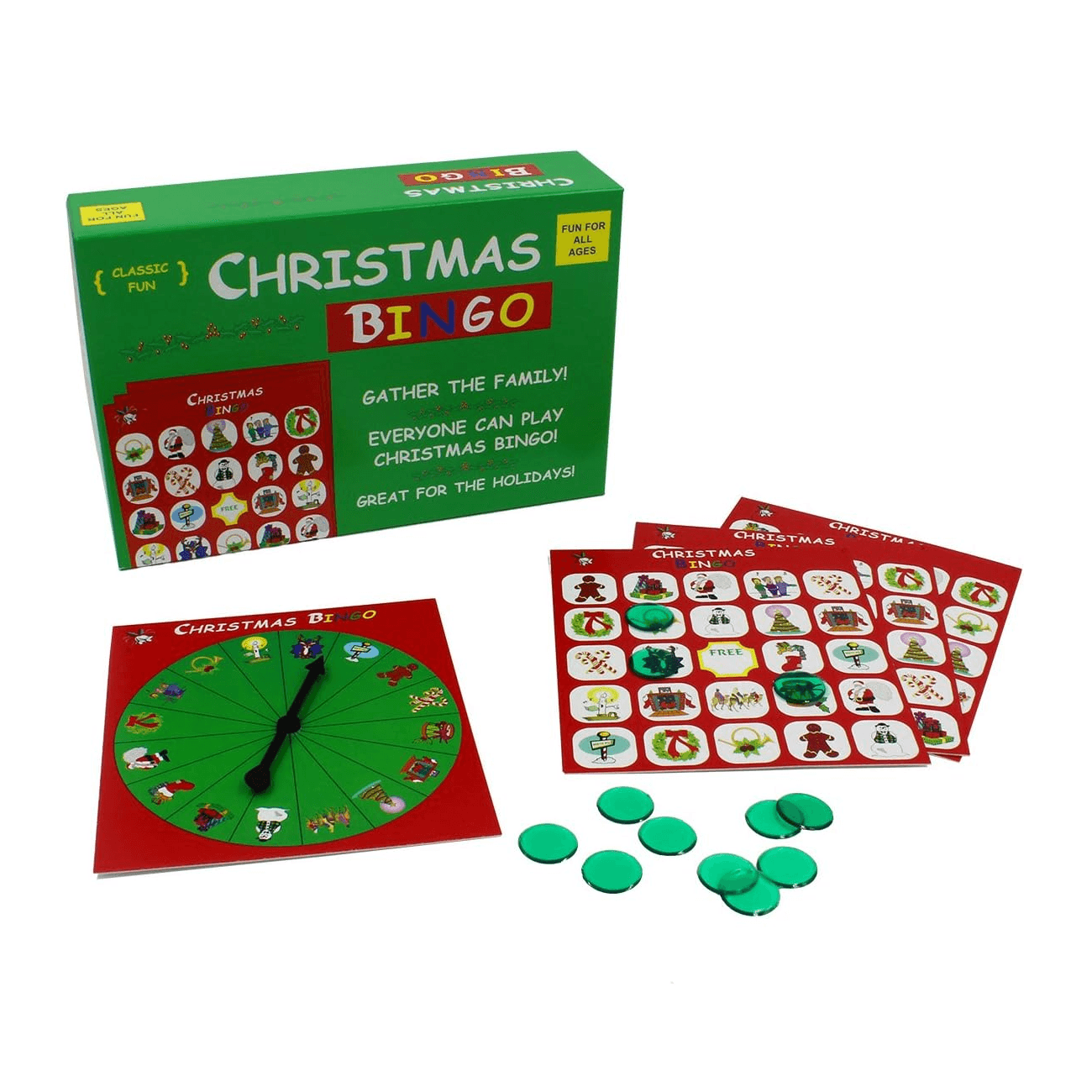 Montessori Anton Publications Christmas Bingo Game
