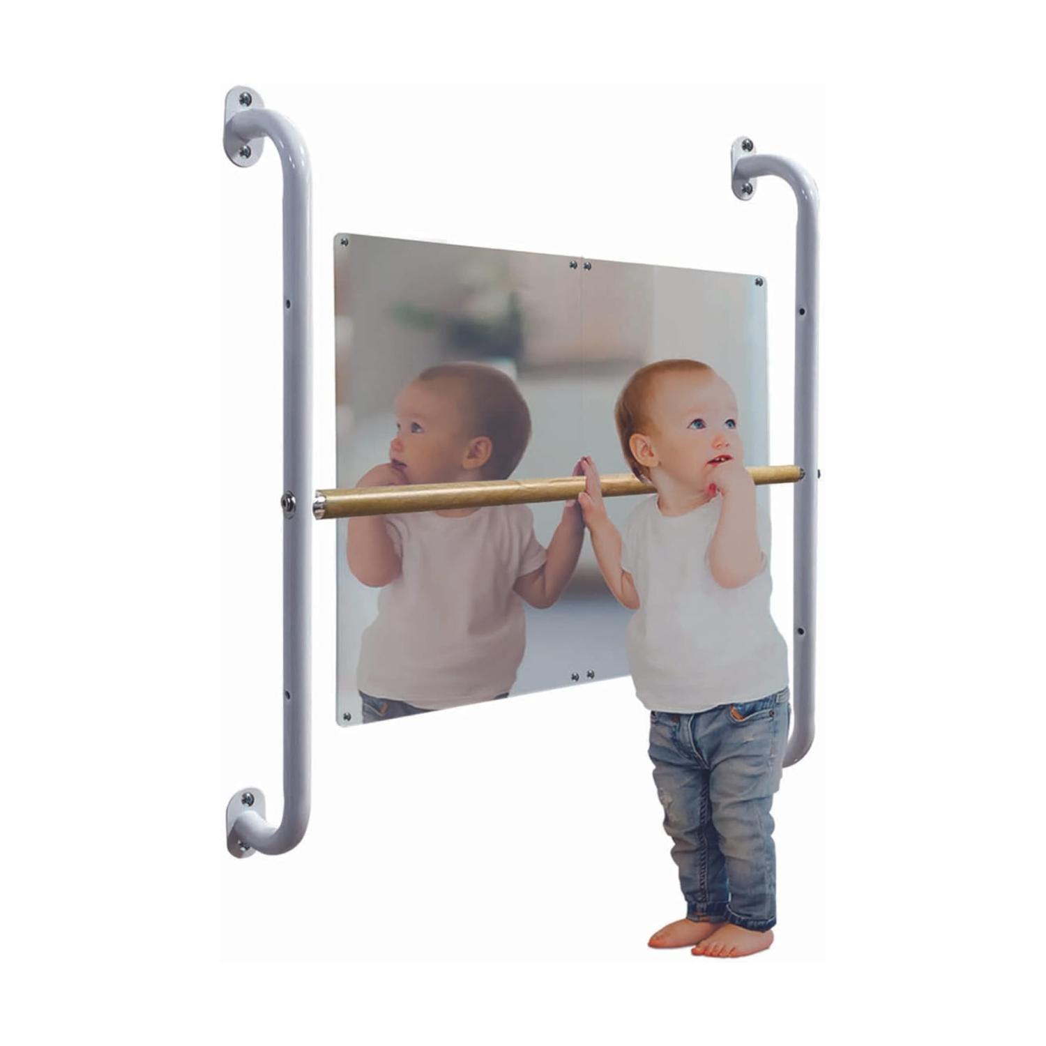 Montessori Pull and Stair Coordination Mirror Set