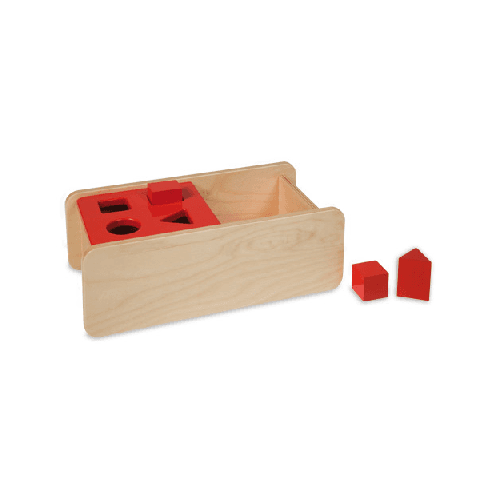 Montessori E&O Montessori Imbucare Boxes With Flip Lid 4 Shapes