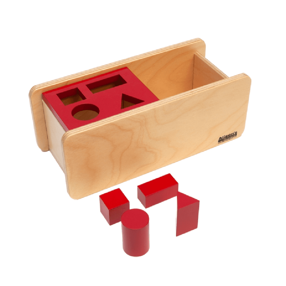 Montessori Alison's Montessori Imbucare Boxes With Flip Lid 4 Shapes Premium Quality