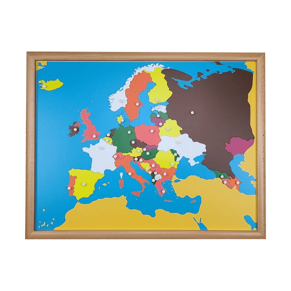 Montessori IFIT Puzzle Map of Europe