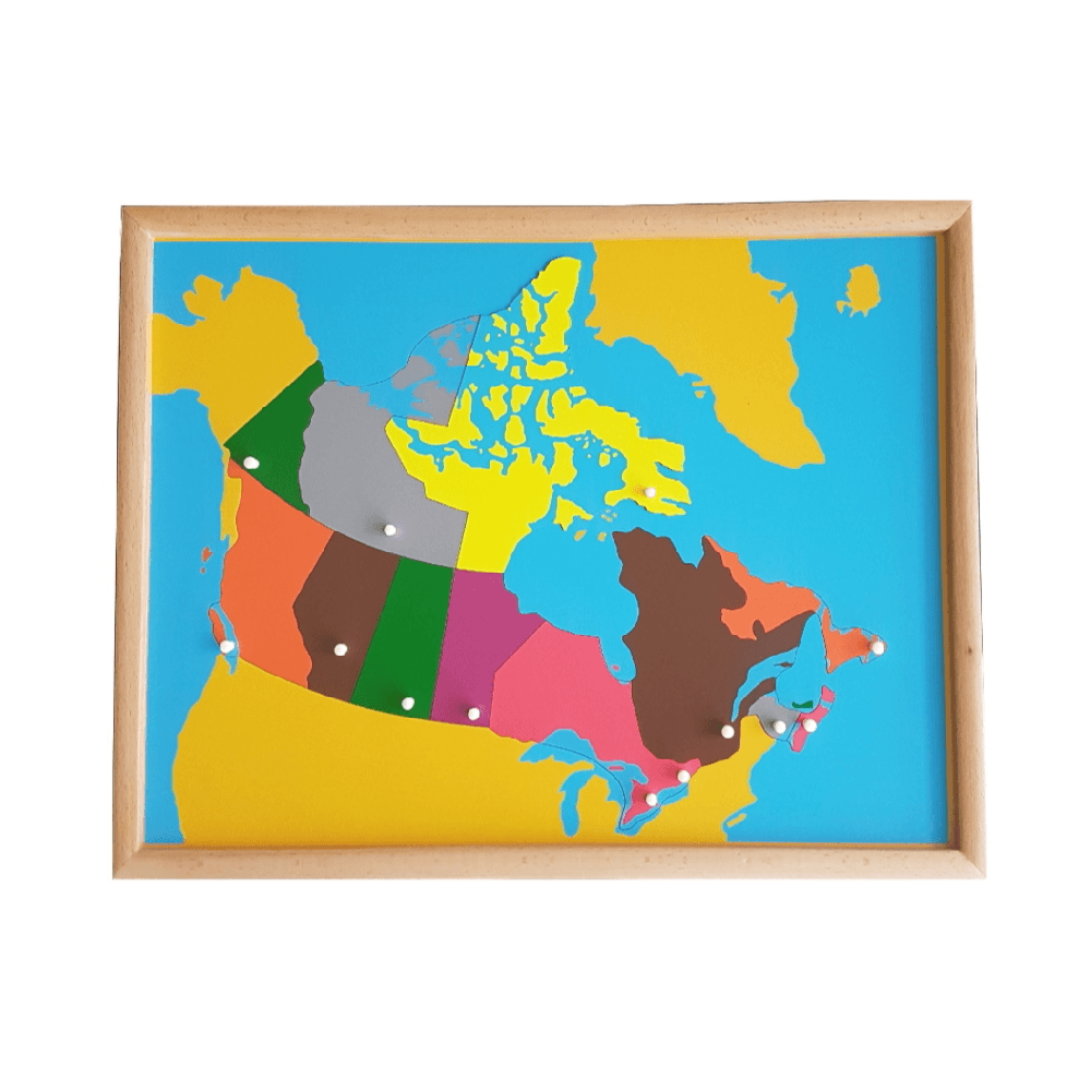 Montessori IFIT Puzzle Map of Canada