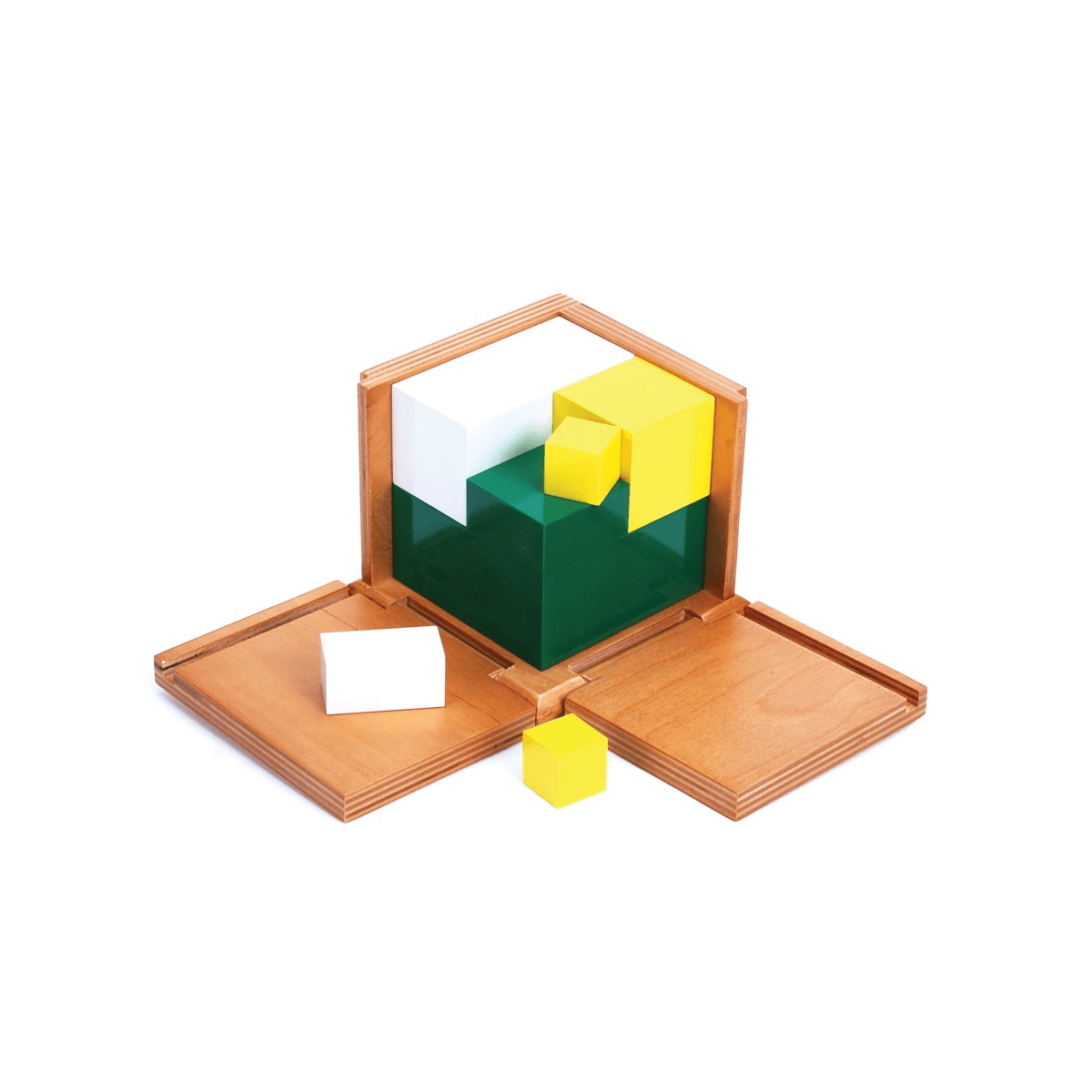 Montessori Alison's Montessori Power of Two Cube (Premium Quality)