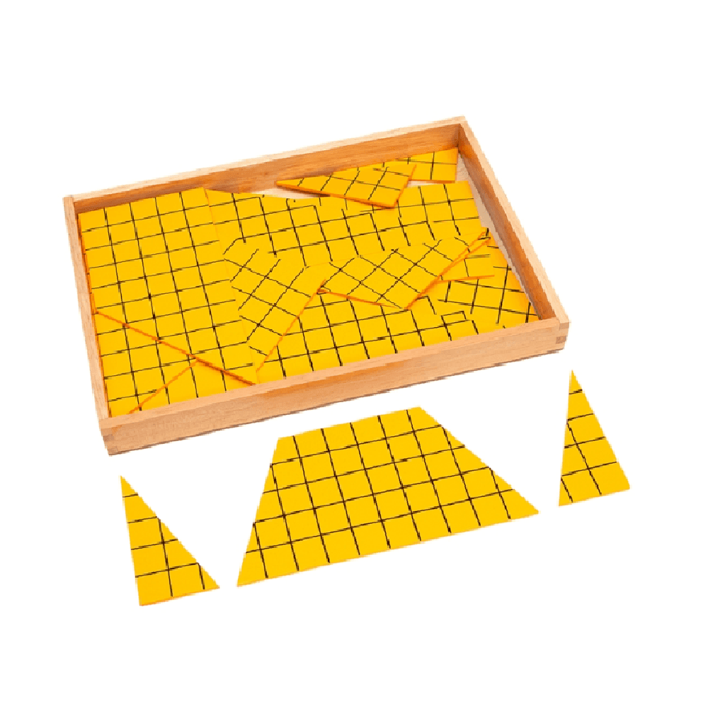 Montessori Alison's Montessori Yellow Triangles for Area