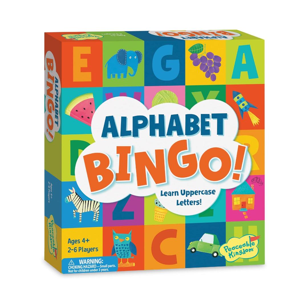 Montessori Peaceable Kingdom Alphabet Bingo