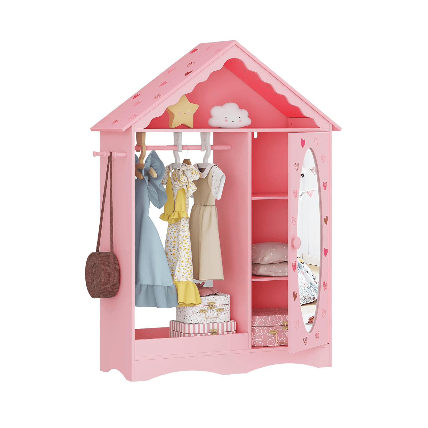 Montessori UTEX Wardrobe Dollhouse