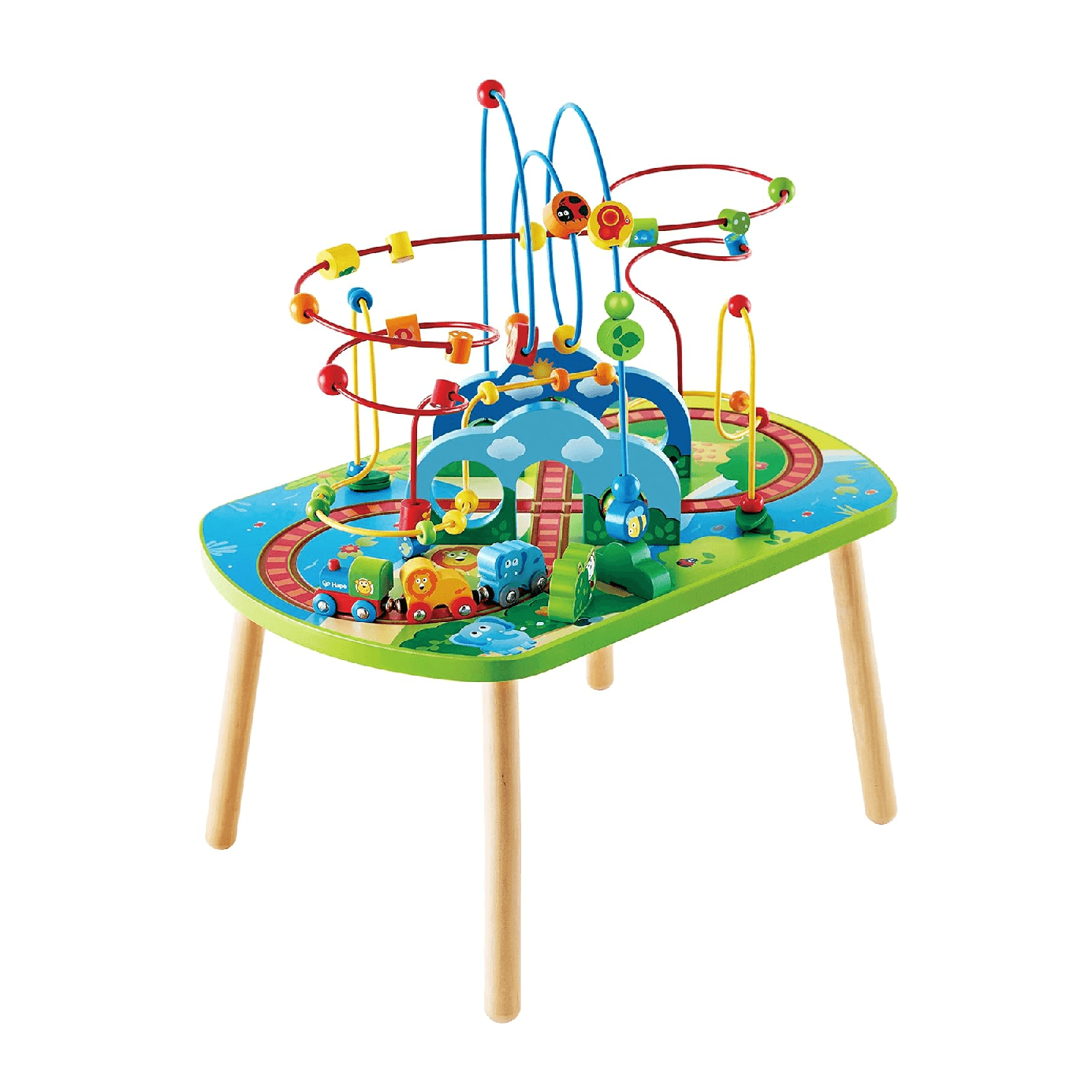 Montessori Hape Activity Table Jungle