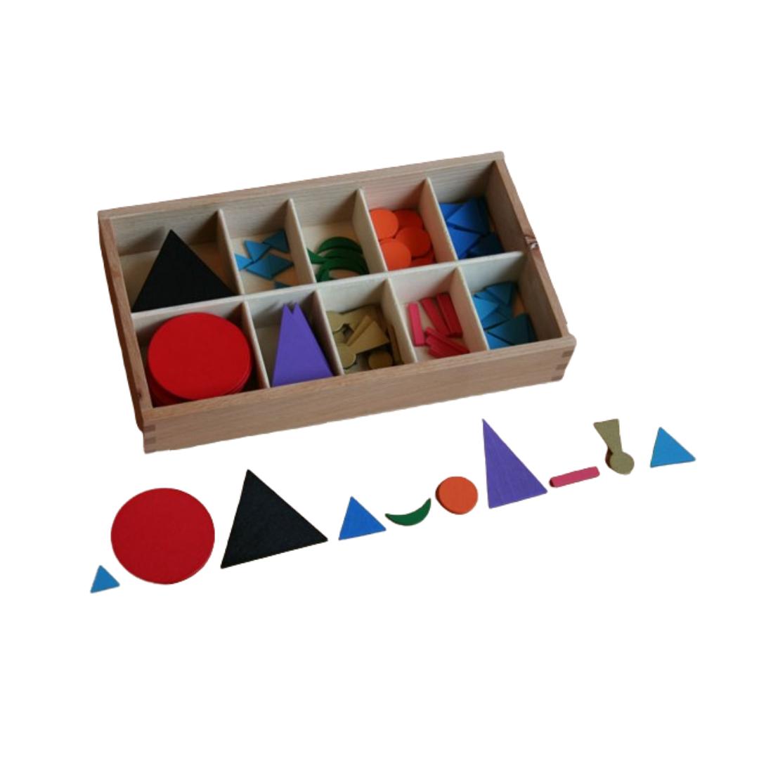 Montessori E&O Montessori Wooden Grammar Symbols Box With 10 Compartments